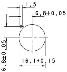 Signalleuchte quadratisch [1.65.121.906/0000