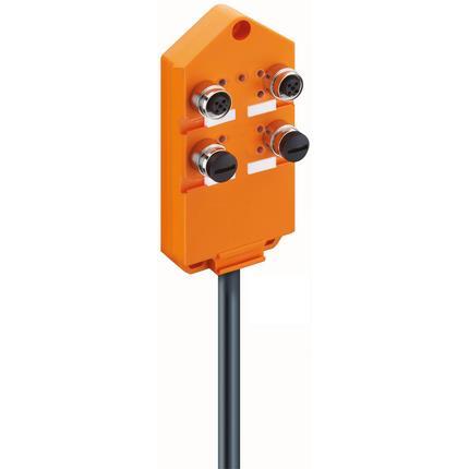 Lumberg Automation 11145 | ASBV 4/LED 5-256/10 M ASB-Vierfachverteiler 4pol.+PE