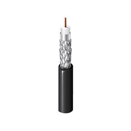 Belden Cable 3092T 0105000 | ControlBus™, Koaxialkabel RG6 18AWG (massiv) blanker kupferbeschichteter Stahl, PO-Isolierung, Gesamtabschirmung aus Duofoil®+Aluminiumgeflecht (60 %)+Gesamtabschirmung aus Duofoil®+Aluminiumgeflecht (40 %)