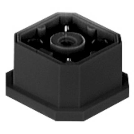 Hirschmann 931807300 | G 4 A 1 M Au schwarz G-Steckverbinder