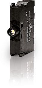 RAFI 5000700830400 | RAFIX 22 QR, LED-Element, Schraubanschluss, ohne Kupplung, 24V, LED gelb