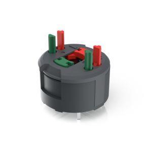 RAFI 1201262030000 | RAFIX FS Schaltelement Universal PCB, Silber, für THT LED, 1 Ö + 1 S