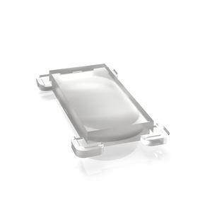 RAFI 5551030771013 | Tastenkappen-Körper, transparent, 31,2 mm x 17,2 mm