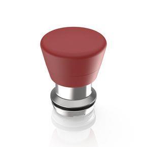 RAFI 1302836010300 | RAFIX 22 FSR, Not-Halt, Bund rund, Pilz Kunststoff, Rückstellung durch Ziehen, Pilzkopf rot