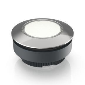 RAFI 1302909310000 | RAFIX 30 FS + , Leuchtdrucktaster FLEXLAB, Bund rund, rastend, Frontring Edelstahl
