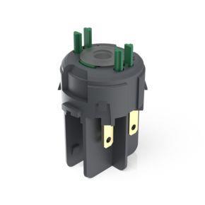 RAFI 1201261059000 | RAFIX FS Schaltelement Universal QC, Gold, Lichtleiter, für LED Clip, 2 S