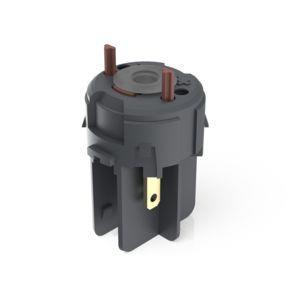 RAFI 1201261019000 | RAFIX FS Schaltelement Universal QC, Gold, Lichtleiter, für LED Clip, 1 Ö