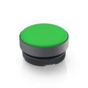 RAFI 1745080012500 | RAFIX 22 FS + , Leuchtvorsatz, Blende flach, Bund rund, Blende grün