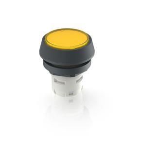 RAFI 1651243211403 | RAFIX 16, Leuchtvorsatz, Bund rund, flache Blende, Blende gelb