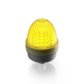 RAFI 1690100031400 | Signalleuchte Tilted Diamond + M12, 24 V, Blende gelb, M12 4-polig A-kodiert