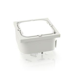 RAFI 3140020260000 | RF 19, Silber, Vollausleuchtung, 2,9 ± 0,6 N, Leuchtmittel grün, Blende weiß, 1 S