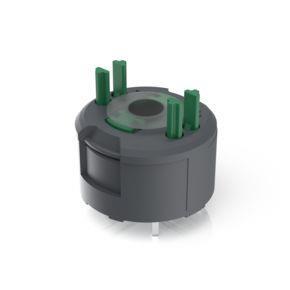 RAFI 1201260059000 | RAFIX FS Schaltelement Universal PCB, Gold, für SMT LED, 2 S, mit Lichtleiter