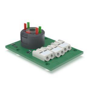 RAFI 5001002390100 | E-BOX modular, Kontaktmodul Standard, 35 V, 1 Ö + 1 S, LED weiß