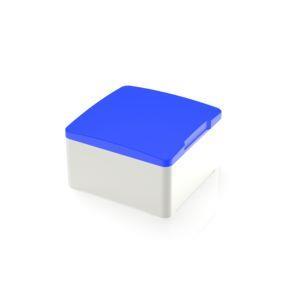 RAFI 5055120052600 | MICON 5, Stößel quadratisch 14,5 mm, mit mechanischem Anschlag, blau, GH 9,55 mm