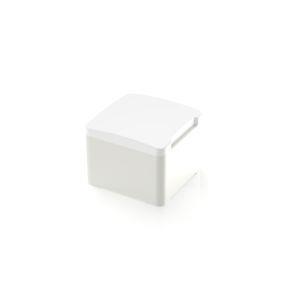 RAFI 5055120022200 | MICON 5, Stößel quadratisch 11 mm, mit mechanischem Anschlag, weiß, GH 12,5 mm