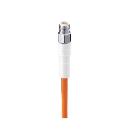 Lumberg Automation 934731009 | WRSMV 4-521/10 M M8-Stecker 4pol. gerade, 10m Kabel