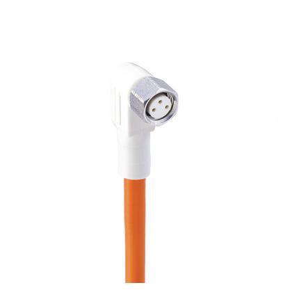 Lumberg Automation 934730002 | WRKMWV 3-520/5 M M8-Winkelkupplung 3pol. 5m Kabel
