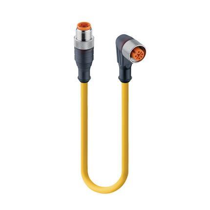 Lumberg Automation 12431 | RST 4-RKWT/LED P 4-377/7,5 M Verbindungskabel M12 - M12