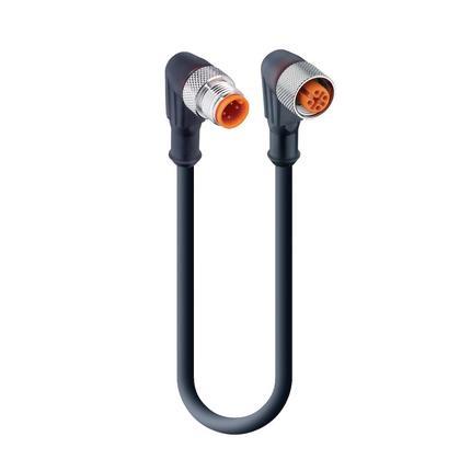 Lumberg Automation 44416 | RSWT 3-RKWT/LED A 4-3-224/0,3 M M12-Verbindungskabel