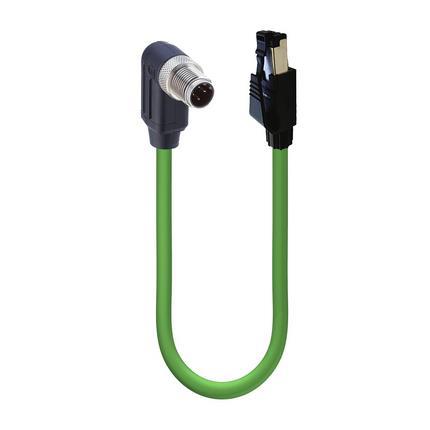 Lumberg Automation 3451 | 0985 342 134/10 M M12- auf RJ45-Verbindungskabel
