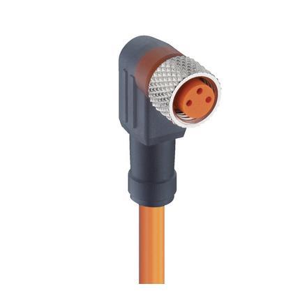 Lumberg Automation 11337 | RKMWV/LED A 3-06/5 M M8-Winkelkupplung 3pol. 5m Kabel