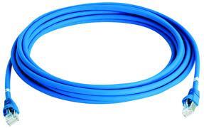 Telegärtner 100008642 | Cat.6A(IEC) Messkabel MP8 FS 500 LSZH-5,0, grau