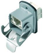 Telegärtner 100007421 | STX V5 Flanschset RJ45 Kupplung Cat.6 Metall