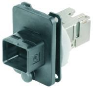 Telegärtner 100007419 | STX V4 Flanschset RJ45 Kupplung Cat.6