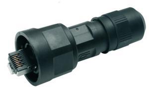 Telegärtner 100007461 | STX V1 RJ45-Steckerset feldkonfektionierbar AWG22-26 Cat.6 Class EA(IEC) Kunststoff