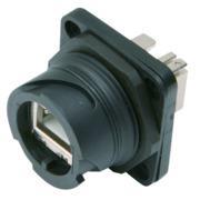 Telegärtner 100007417 | STX V1 Flanschset RJ45 Kupplung Cat.6