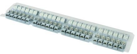 Telegärtner 100023199 | AMJ-S Modul Cat.6A(IEC) T568B Blisterverpackung (24 Stück)