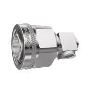 Telegärtner 100025474 | 2.2-5 Kabelwinkelstecker, löt/löt, Hand Screw Type, G9 (UT-250), G20 (1/4" Flex)