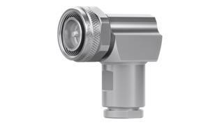 Telegärtner 100025210 | 4.3-10 Kabelwinkelstecker, Screw Type, klemm/klemm, G37 (2.7/7.25), G42 (2.7/7.1), Feldmontage-Type