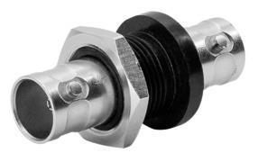 Telegärtner 100023604 | BNC-Verbindungsstück HDTV 75 Ohm mit Isolierflansch Bu-Bu