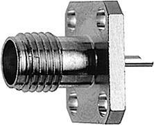 Telegärtner 100024709 | SMA-Einbaubuchse mit Flansch