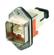 Telegärtner 100007627 | STX V14 Norm-Flanschset, Metall, Multimode, SC-RJ-Kupp., rechteckiger Mon.ausschn.