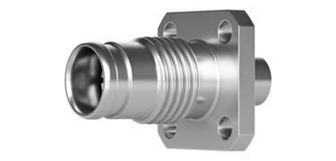 Telegärtner 100025559 | 1.5-3.5 Kabeleinbaubuchse mit Flansch, löt/löt, G10 (UT-141) (12.7x12.7)