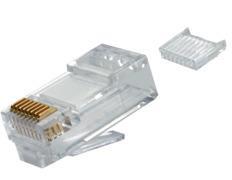 Telegärtner 100023025 | RJ45-Stecker MP8(8), kurze Adernvorsortierung
