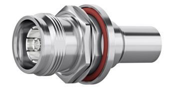 Telegärtner 100025298 | 4.3-10 Kabeleinbaubuchse, crimp/crimp, G37 (2.7/7.25)