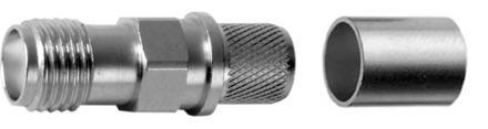 Telegärtner 100024724 | SMA-Kabelbuchse Crimp G30 (1.5/3.8), G54 (1.5/3.8 FLEX)