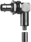 Telegärtner 100023566 | BNC-Kabelwinkeleinbaubuchse Crimp G2 (RG-59B/U) crimp/crimp