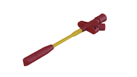 SKS Hirschmann 972307101 | KLEPS 2700 Klemmprüfspitze