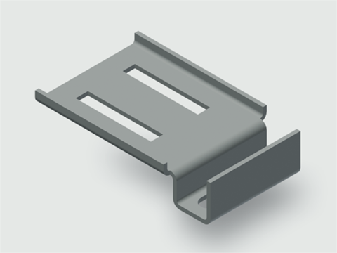 Lütze 332916 | CGE 4 Rittal Cabinet / Zubehör / Montageteil / Adaptionswinkel