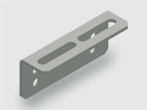 Lütze 380903 | ADWS-0011 SR032 VX25 RB = x00mm Cabinet / Zubehör / Montageteil / Adaptionswinkel