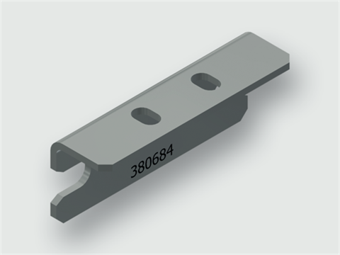 Lütze 380685 | ADWS-0003 RB = x00mm Cabinet / Zubehör / Montageteil / Adaptionswinkel