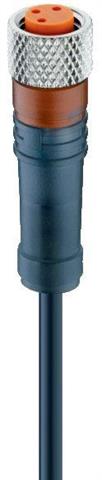 Lumberg Automation 18215 | RKMV 4-225/10 M M8-Kupplung 4pol. 10m Kabel