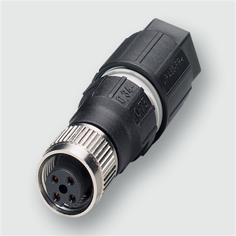 Lütze 490029 | KUGK-M12 4POL. SNK konfektionierbarer Stecker / M 12 / M 12
