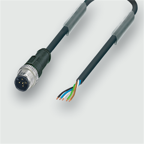 Lütze 473100 | STG5-M12 10M PUR M12-Verbindungsleitung