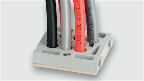 Lütze 600347 | Flansch ST Kabelverschraubung + Zubehör / Cablefix / Flansch / Flansch