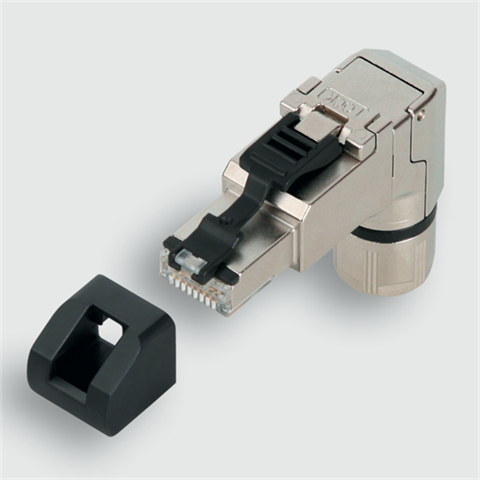 Lütze 490151 | RJ45-MR 8pol. Cat.6A T568B Wanddurchführung / RJ45 / RJ45